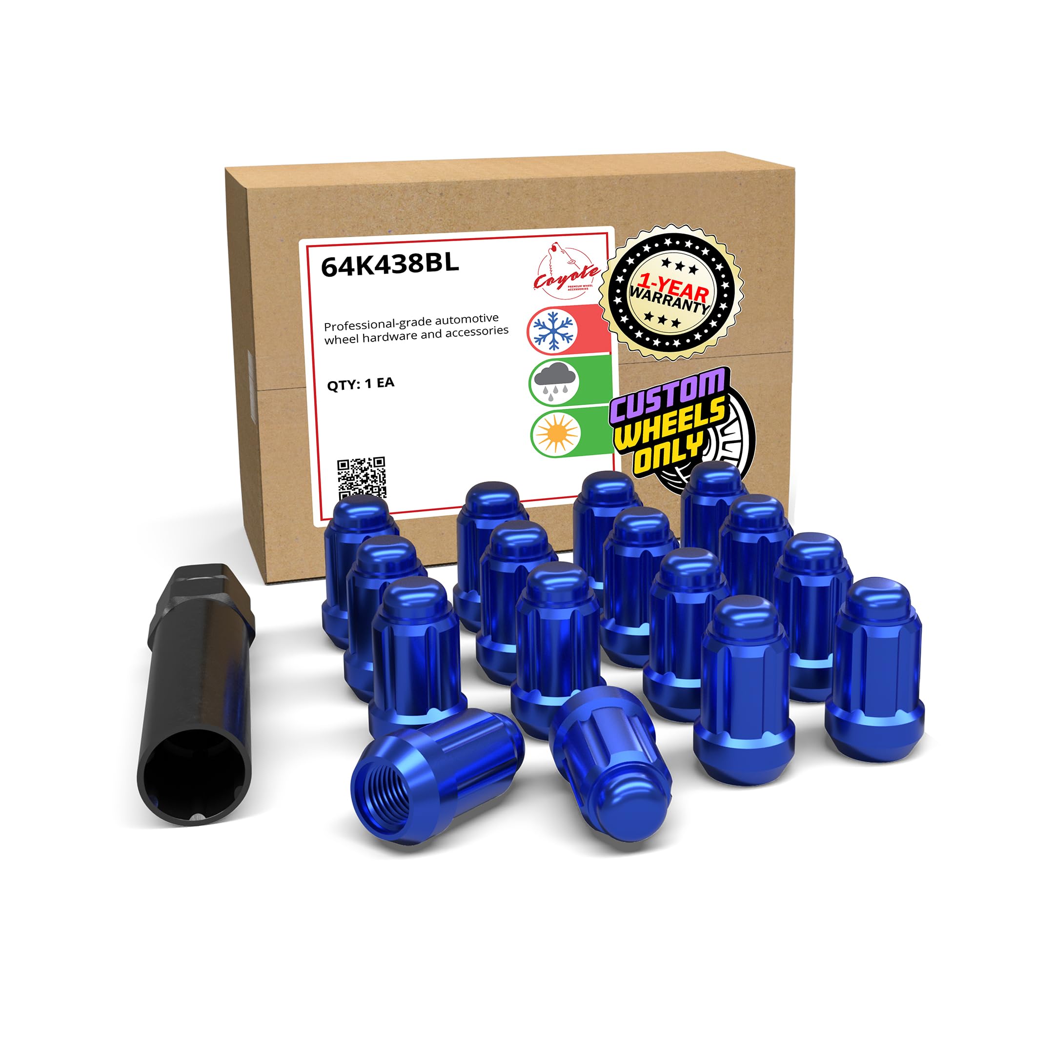 Amazon.com: Wheel Accessories Parts 16 Pcs M10x1.25 10x1.25 Thread